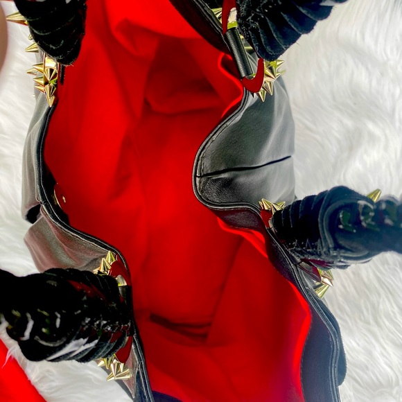 Christian Louboutin Talita Spikes Embellishments Large Tote Bag - Picture 12 of 16